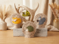 Preview: Waldtiere Herbst Teelichtcover  - ITH-Stickdatei